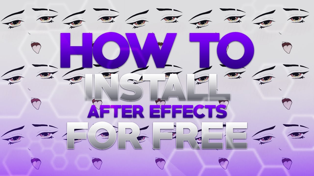 after effects install free